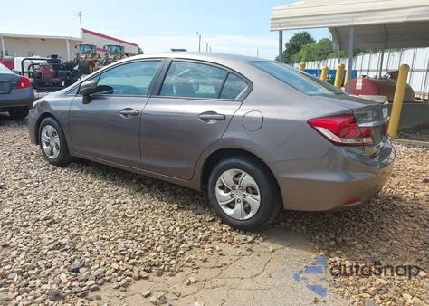 2014 Honda Civic Lx из США, поврежденный, VIN 19XFB2F59EE074437